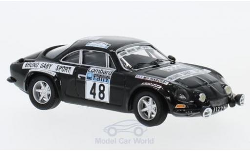 Diecast model cars Alpine A110 rallye Renault No.48 Rally WM RAC Rally 1978 B.Saby/M.Guegan 1/43 Trofeu