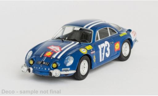 Diecast model cars Alpine A110 rallye Renault Rally Portugal 1968 #173 1/43 Trofeu