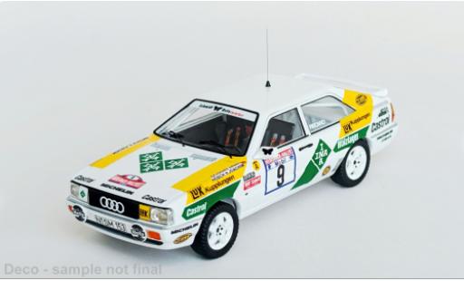 Diecast model cars Audi Quattro rallye Rally Hunsr&Atilde;&frac14;ck 1987 #9 1/43 Trofeu