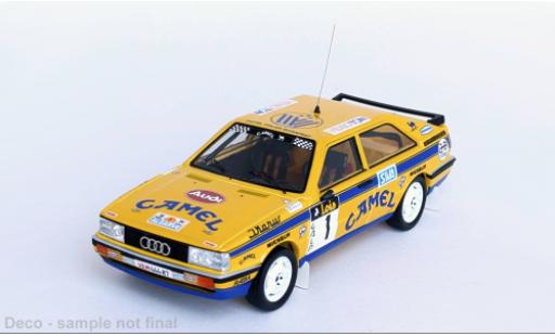 Diecast model cars Audi Quattro rallye Rally Algarve 1987 #1 1/43 Trofeu