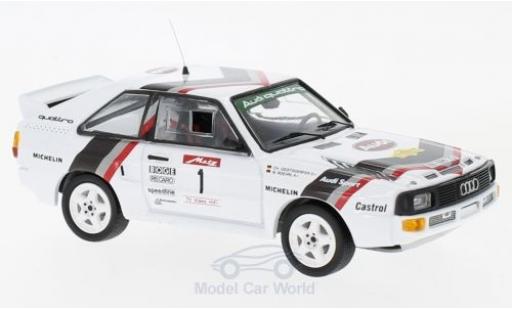 Diecast model cars Audi Sport Quattro rallye No.1 Rally DM Rally Metz 1984 W.R&Atilde;&para;hrl/C.Geistd&Atilde;&para;rfer 1/43 Trofeu