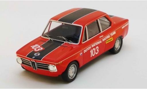 Diecast model cars Bmw 2002 course No.103 Zandvoort 1969 H.Koster 1/43 Trofeu