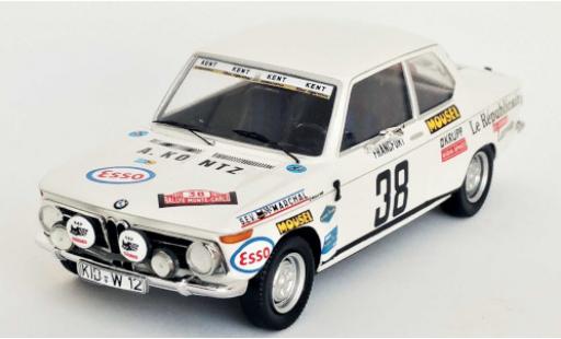 Diecast model cars Bmw 2002 rallye No.38 Rally Monte Carlo 1971 N.Koob/J.Brandenburger 1/43 Trofeu