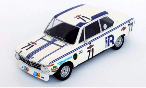 Diecast model cars Bmw 2002 course No.71 24h Spa 1973 H.Hirth/G.Mohrs 1/43 Trofeu