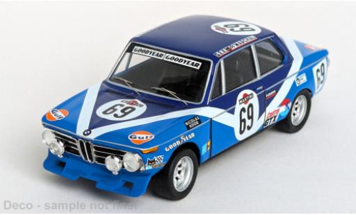 Diecast model cars Bmw 2002 ti 24h Spa Francorchamps 1973 #69 1/43 Trofeu