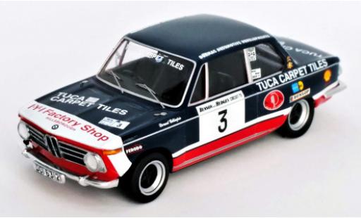 Diecast model cars Bmw 2002 ti No.3 Circuit of Irland 1975 B.Nelson/D.Gillespie 1/43 Trofeu