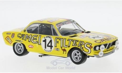 Diecast model cars Bmw 2800 CS No.14 Camel 24h Spa 1972 P.Toussaint/J-L.Haxhe 1/43 Trofeu
