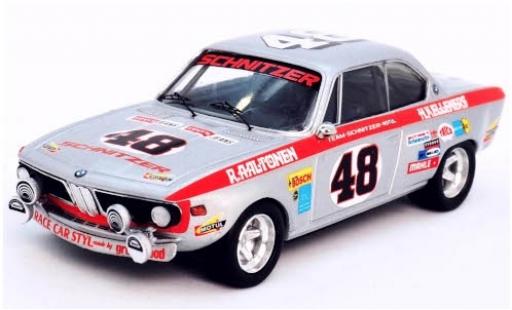 Diecast model cars Bmw 2800 CS No.48 Team Schnitzer-Motul 24h Spa Francorchamps 1971 R.Aaltonen/H.Kelleners 1/43 Trofeu