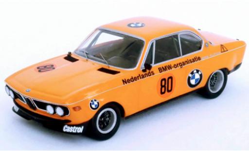 Diecast model cars Bmw 2800 CS No.80 Alpina Zandvoort 1972 R.Slotemaker 1/43 Trofeu