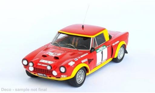 Diecast model cars Fiat 124 Abarth Rally No.1 Rally WM Rally Portugal 1975 1/43 Trofeu