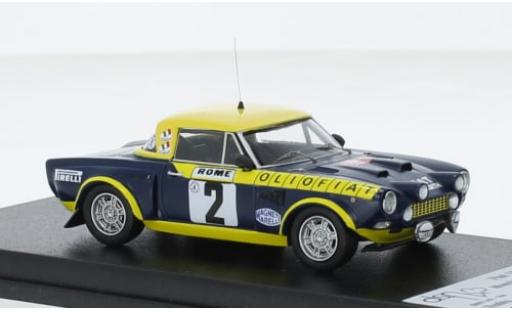 Diecast model cars Fiat 124 Abarth Rally No.2 Olio Rally WM Rally Monte Carlo 1976 1/43 Trofeu