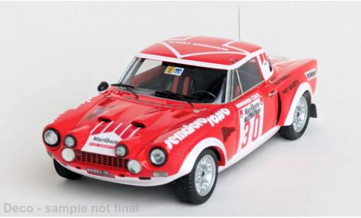 Diecast model cars Fiat 124 Abarth Rally Rally Elba 1976 #30 1/43 Trofeu