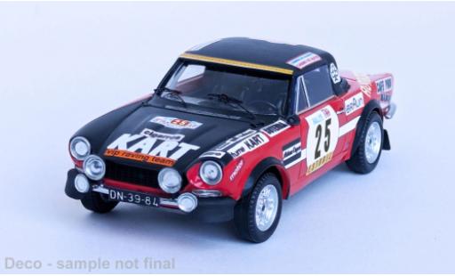 Diecast model cars Fiat 124 Sport Spider 1600 TAP Rally 1974 #25 1/43 Trofeu