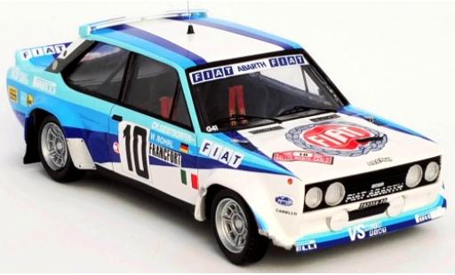 Diecast model cars Fiat 131 Abarth No.10 Rally WM Rally Monte Carlo 1980 damaged W.R&Atilde;&para;hrl/C.Geistd&Atilde;&para;rfer 1/43 Trofeu