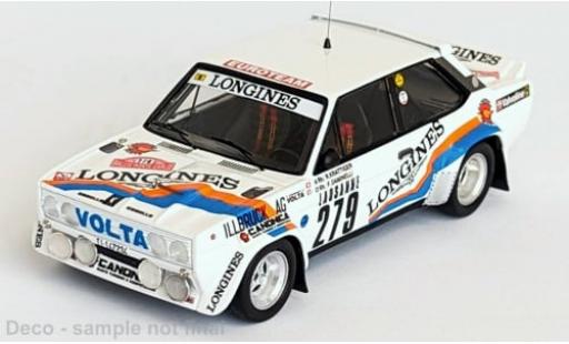 Diecast model cars Fiat 131 Abarth No.279 Rally WM Rally Monte Carlo 1982 1/43 Trofeu
