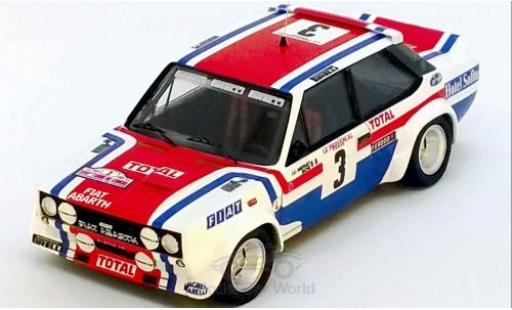 Diecast model cars Fiat 131 Abarth No.3 Rally WM Tour de Corse 1978 J-C.Andruet/Biche 1/43 Trofeu