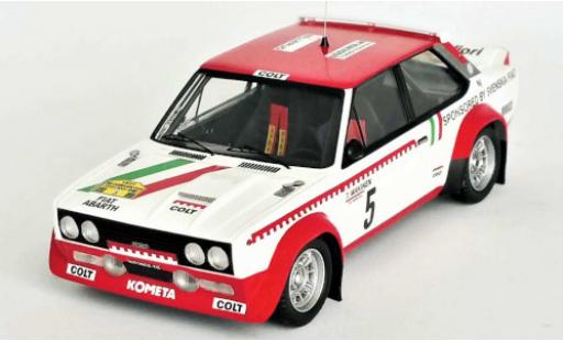 Diecast model cars Fiat 131 Abarth No.5 Rally WM Rally Sweden 1977 T.M&Atilde;&curren;kinen/H.Liddon 1/43 Trofeu