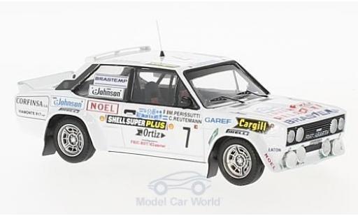 Diecast model cars Fiat 131 Abarth No.7 Rally WM Rally Codasur 1980 C.Reutemann/M.Perissutti 1/43 Trofeu