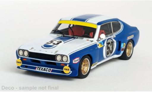Diecast model cars Ford Capri RS 2600 LV 24h Le Mans 1973 #53 1/43 Trofeu