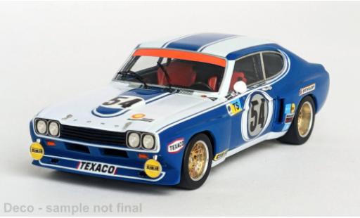 Diecast model cars Ford Capri RS 2600 LV 24h Le Mans 1973 #54 1/43 Trofeu