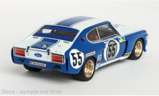 Diecast model cars Ford Capri RS 2600 LV 24h Le Mans 1973 #55 1/43 Trofeu