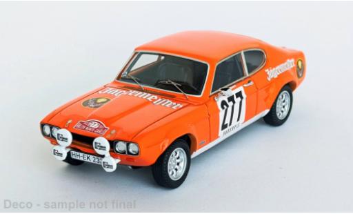 Diecast model cars Ford Capri RS 2600 Rally Monte Carlo 1973 #277 1/43 Trofeu
