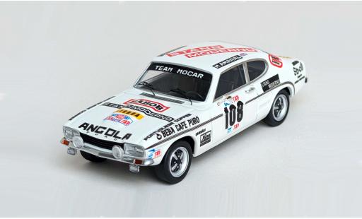 Diecast model cars Ford Capri RS 2600 Rally Tap 1972 #108 1/43 Trofeu