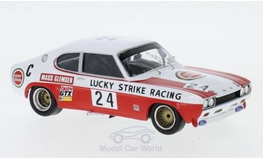 Diecast model cars Ford Capri RS 2600 MK I No.24 Lucky Strike Racing Lucky Strike 9h Kyalami 1971 J.Mass/D.Glemser 1/43 Trofeu