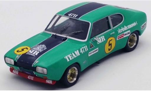 Diecast model cars Ford Capri RS 2600 MK I No.5 Team 4711 Sir irishmoss 4711 4H Zandvoort 1972 N.Chiotakis/C.Bourgoignie 1/43 Trofeu
