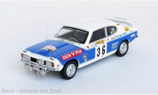 Diecast model cars Ford Capri Rally Tap 1972 #36 1/43 Trofeu