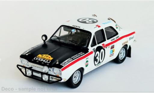 Diecast model cars Ford Escort MK1 MK I East African Safari Rally 1971 #30 1/43 Trofeu