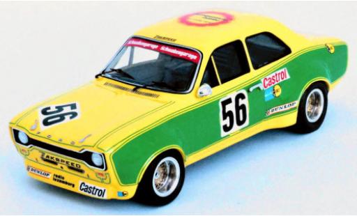 Diecast model cars Ford Escort MK1 MK I No.56 DRM 1973 D.Glemser 1/43 Trofeu