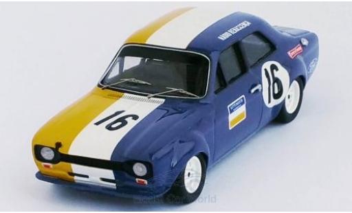 Diecast model cars Ford Escort MK1 MK I RHD No.16 Vila Real 1972 D.Sa Nogueira 1/43 Trofeu