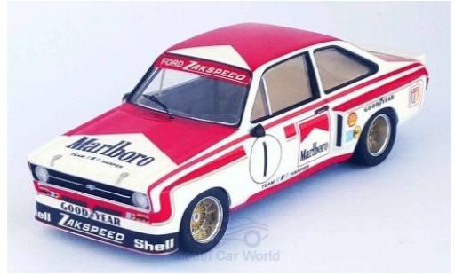 Diecast model cars Ford Escort Rally MK II No.1 Zakspeed Marlboro Macau 1975 H.Heyer 1/43 Trofeu