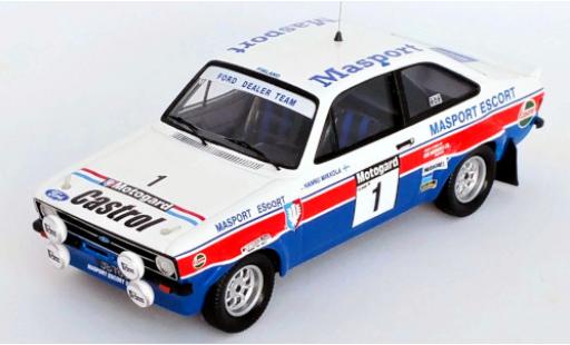 Diecast model cars Ford Escort RS 1800 Mk II No.1 Dealer Team Masport Rally WM Rally Neuseeland 1979 H.Mikkola/A.Hertz 1/43 Trofeu