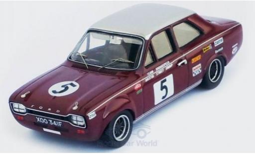 Diecast model cars Ford Escort 1300 GT MKI RHD No.5 Trophee de LAvenir Zolder 1968 Y.Fontaine 1/43 Trofeu