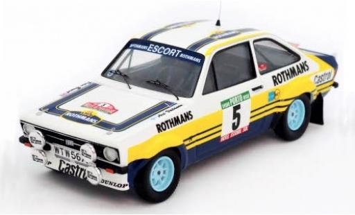 Diecast model cars Ford Escort Rally MkII No.5 Rothmans WM Portugal 1979 A.Vatanen/P.Bryant 1/43 Trofeu