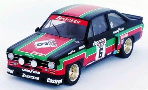 Diecast model cars Ford Escort Rally MkII No.6 Zakspeed Castrol 1000km Kyalami 1976 H.Heyer/K.Ludwig 1/43 Trofeu