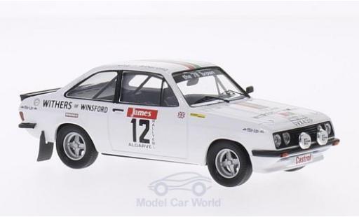 Diecast model cars Ford Escort RS 2000 MKII No.12 Castrol Rally WM Rally Algarve 1978 B.Williams/K.Wood 1/43 Trofeu