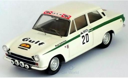 Diecast model cars Lotus Cortina Base No.20 Rally Sweden 1967 B.S&Atilde;&para;derstr&Atilde;&para;m/G.Palm 1/43 Trofeu