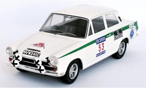 Diecast model cars Lotus Cortina Base RHD No.53 1000 Lakes Rally 1966 J.Clark/B.Melia 1/43 Trofeu