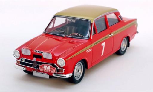 Diecast model cars Lotus Cortina Base RHD No.7 Rally WM Monte Carlo 1966 P.Procter/D.Mabbs 1/43 Trofeu