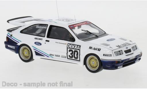 Diecast model cars Ford Sierra RS 500 Cosworth No.30 Eggenberger Motorsport DTM 1989 exclusive Model Car World K.Niedzwiedz 1/43 Trofeu
