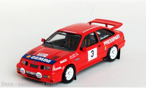 Diecast model cars Ford Sierra Cosworth RS Forest Stages Rally 1989 #3 1/43 Trofeu