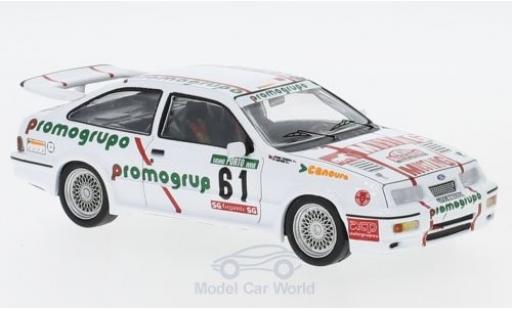 Diecast model cars Ford Sierra Cosworth RS No.61 Mustang Rally WM Rally Portugal 1987 N.Amorim/J.Teixeira 1/43 Trofeu