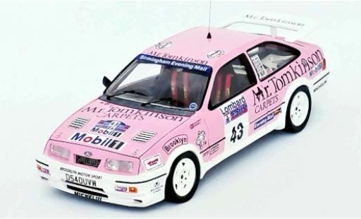 Diecast model cars Ford Sierra Cosworth RS RHD No.43 Mr. Tomkinson Rally WM RAC Rally 1988 P.Collins/B.Thomas 1/43 Trofeu