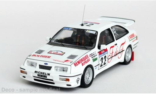 Diecast model cars Ford Sierra Cosworth RS Tour de Corse 1987 #22 1/43 Trofeu