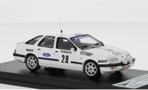 Diecast model cars Ford Sierra XR 4x4 Boucles de Spa 1986 #38 1/43 Trofeu