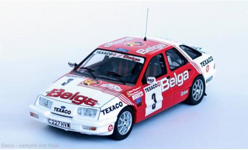 Diecast model cars Ford Sierra XR 4x4 Boucles de Spa 1988 #3 1/43 Trofeu
