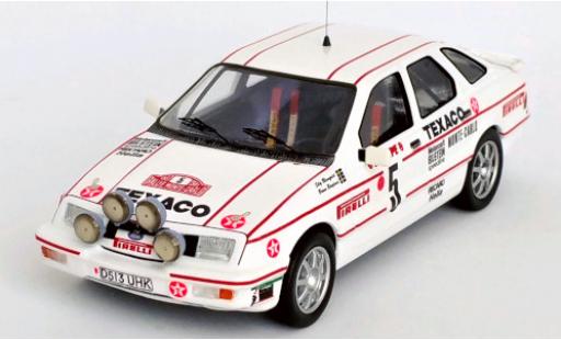 Diecast model cars Ford Sierra XR 4x4 No.5 Texaco Rally WM Rally Monte Carlo 1987 S.Blomqvist/B.Berglund 1/43 Trofeu